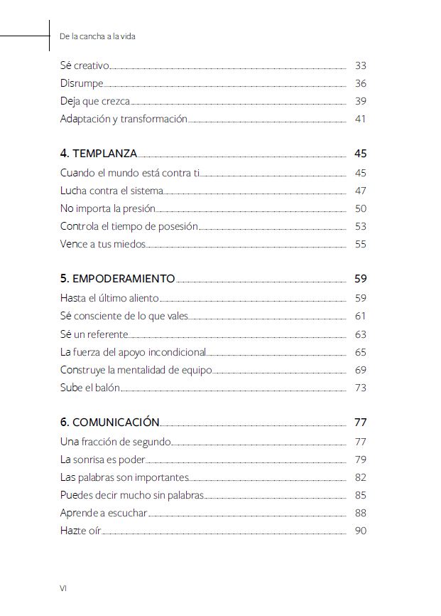 De la cancha a la vida. Valores del baloncesto para el éxito personal y profesional De la cancha a la vida. Valores del baloncesto para el éxito personal y profesional