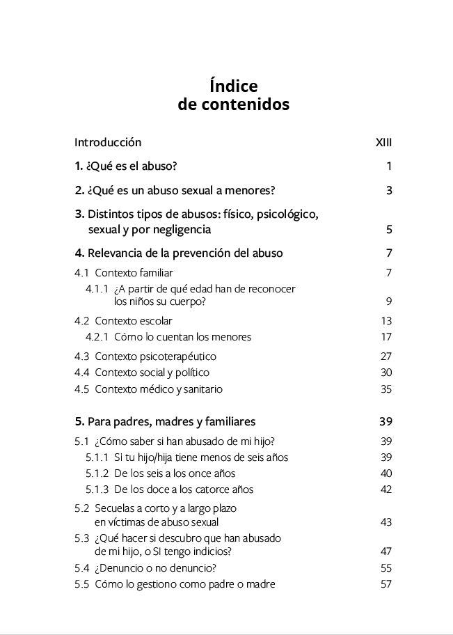 La prevención, la mejor protección contra el abuso sexual infantil La prevención, la mejor protección contra el abuso sexual infantil